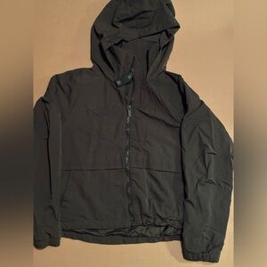 Lululemon Womans Strech Cargo Dark Green Full Zip Size 4